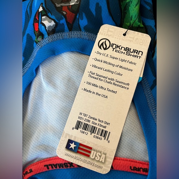 NWT “Zombie” Tech Shirt - INKnBURN / NWT - Picture 11 of 12